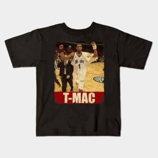 Tracy McGrady - RETRO STYLE Kids T-Shirt